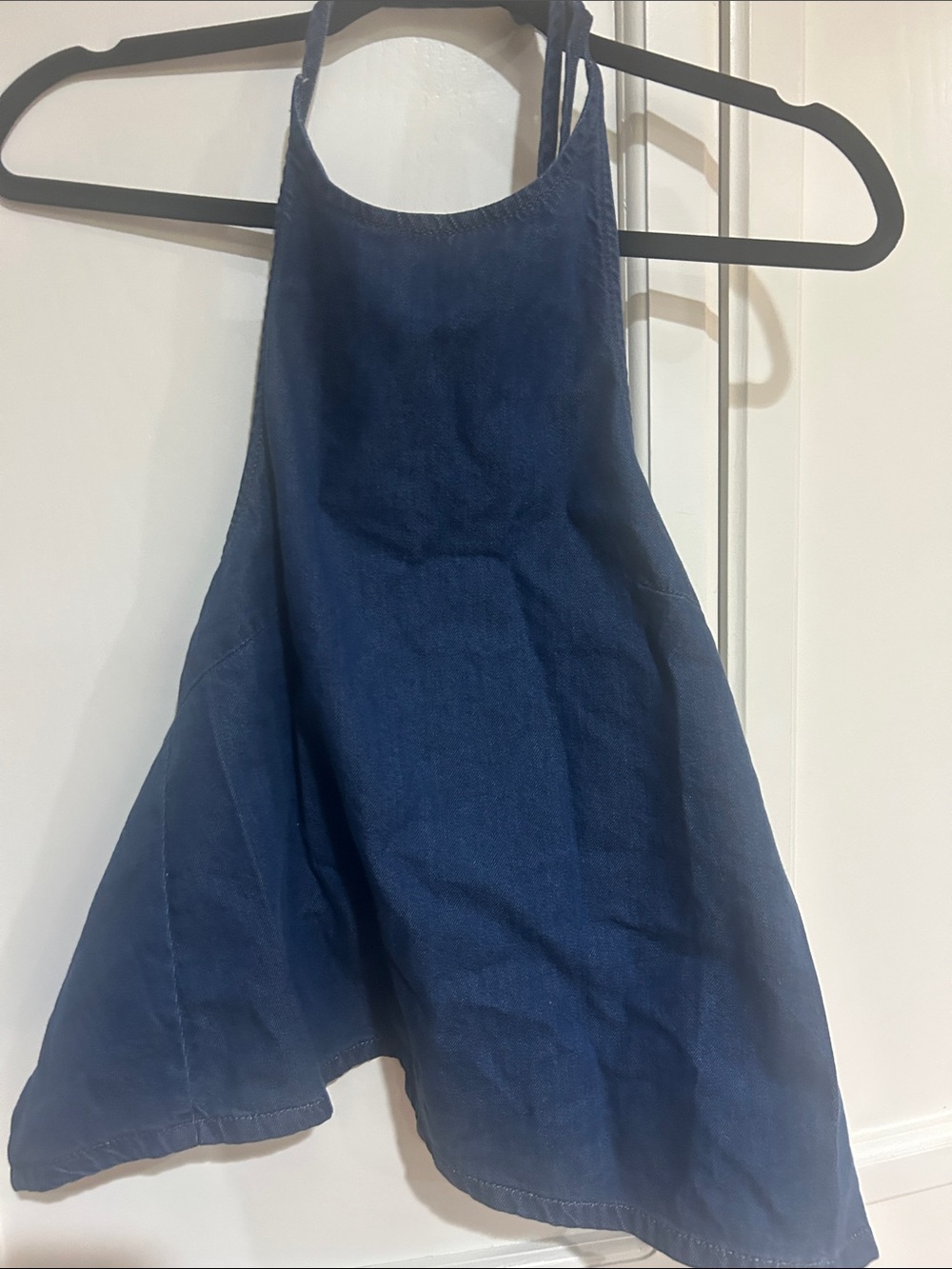 American Eagle Denim top ties in back
